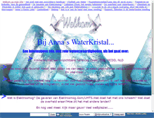 Tablet Screenshot of annawaterkristal.mijnwebadres.nl